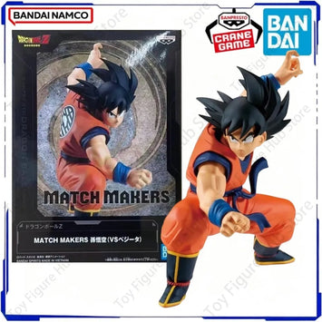 BANDAI Banpresto Oficial Genuine in Stock Figures Goku Match Makers Figure VS Vegeta Dragon Ball Z Anime Model Toy Festival Gift