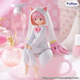 FuRyu Noodle Stopper Kaname Madoka Puella Magi Madoka Magica Kyubey Hoodie Anime Figure Prize Figure Toy Original Color Box