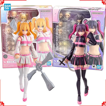 Bandai 2.5 Dimensional Seduction Anime Figure SHF Liliel Miriella Angel Airborne Corps Mikari Mikari Action Figures Toys Gift