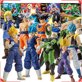 Bandai Dragon Ball Model Kit FRS Vegeta Goku Gohan Broly Gogeta18 Cell Action Figure Building Kit Anime Figures Toys For Men