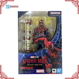 Genuine Bandai Marvel Model Kit SHF Spider-Man Brand New Day Anime Action Figure Collection Finished Model Toys Gifts