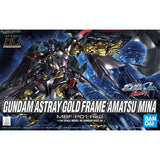 Bandai Gundam Model Kit HG Astray Gold Mina Astray Red Flight Astray Blue Second L Action Figure Gunpla Anime Figures Toys Gift