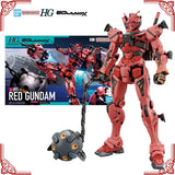 In Stock Genuine Bandai Gundam Model Kit HG 1/144 gMS-α Red Gundam Ani