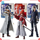 Bandai Rurouni Kenshin Anime Figure SHF Himura Kenshin Saito Hajime Sh