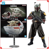 Bandai Star Wars Model Kit The Mandalorian Grogu Boba Fett Anime Figur