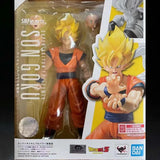 Bandai Authentic Dragon Ball Action Figure SHF Super Saiyan Gohan Goku