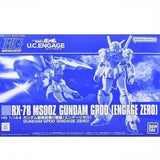 Bandai Gundam Model Kit HGUC PB GP00 Engage Zero Action Figure Gunpla 
