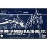 Bandai Gundam Model Kit HGUC Barzam AOZ RE Boot Anime Figure Gunpla Bu