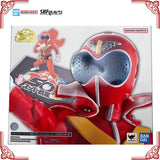 In Stock Genuine Bandai Himitsu Sentai Gorenger Model Kit SHF Akarange