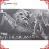 In Stock Genuine Bandai Gundam Model Kit RG G3 Gundam Ver 2.0 Anime Ac