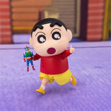 Bandai Crayon Shin-chan Anime Figure SHF Nohara Shinnosuke Action Kame
