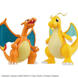 In Stock Genuine Bandai Pokemon Model Kit Pokemon Evolution Dragonite 