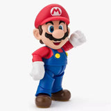Bandai Super Mario Bros Anime Figure SHF Mario Action Figures High Pos