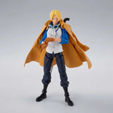 Bandai One Piece Anime Figure SHF Sabo Luffy Romance Dawn Nami Zoro Gu