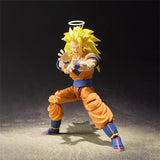 In Stock Genuine Bandai Dragon Ball Model Kit SHF Super Saiyan 3 Son G