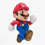 Bandai Super Mario Bros Anime Figure SHF Mario Action Figures High Pos