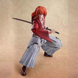 Bandai Rurouni Kenshin Anime Figure SHF Himura Kenshin Saito Hajime Sh