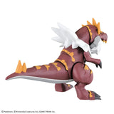 Bandai Pokemon PLAMO Model Kit Fossil Pokemon Tyrantrum Action Figure 