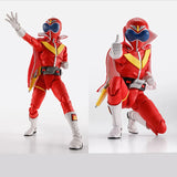 In Stock Genuine Bandai Himitsu Sentai Gorenger Model Kit SHF Akarange