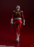 In Stock Genuine Bandai Mobile Suit Gundam Model Kit SHF Char Aznable 