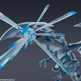 Bandai Authentic Yu Gi Oh Anime Figure SHM Blue-Eyes White Dragon High