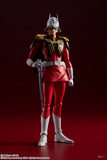 In Stock Genuine Bandai Mobile Suit Gundam Model Kit SHF Char Aznable 