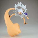 Bandai One Piece Anime Figure Figulife Luffy Gear 5 Nika Pen Holder Mo