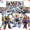 Bandai Gundam Model kit SDCS Mighty Strike Freedom Calibarn F-Kunoichi Kai Tornado Crossbone Figura articulada Gunpla Figuras de anime