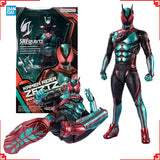 Bandai Kamen Rider Anime Figure SHF Masked Rider Zeztz Physicam Impact Action Figure Collectibles High Poseability Toy Boys Gift