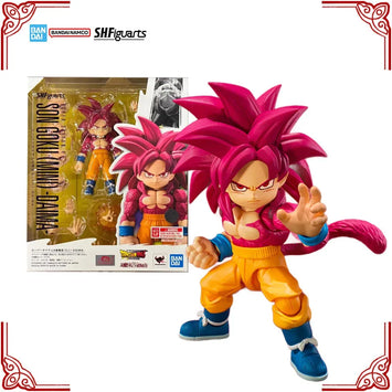 In Stock Genuine Bandai Dragon Ball Model Kit SHF Super Saiyan 4 Son G