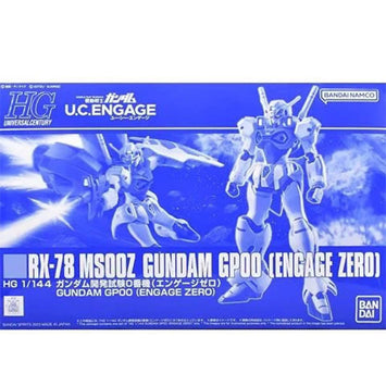 Bandai Gundam Model Kit HGUC GP00 Engage Zero Core Fighter Anime Figur