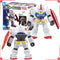 Bandai Gundam Model Kit Block Cross BCG -001 RX-78-2 Figura de Anime Gunpla Kit de Construcción Gundam Figuras de Acción Juguetes para Niños Regalo
