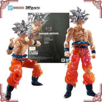 Genuine Bandai Dragon Ball Model Kit SHF Son Goku Ultra Instinct Limit