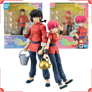 Bandai Ranma 1/2 Action Figure SHF Ranma Saotome High Poseability Coll