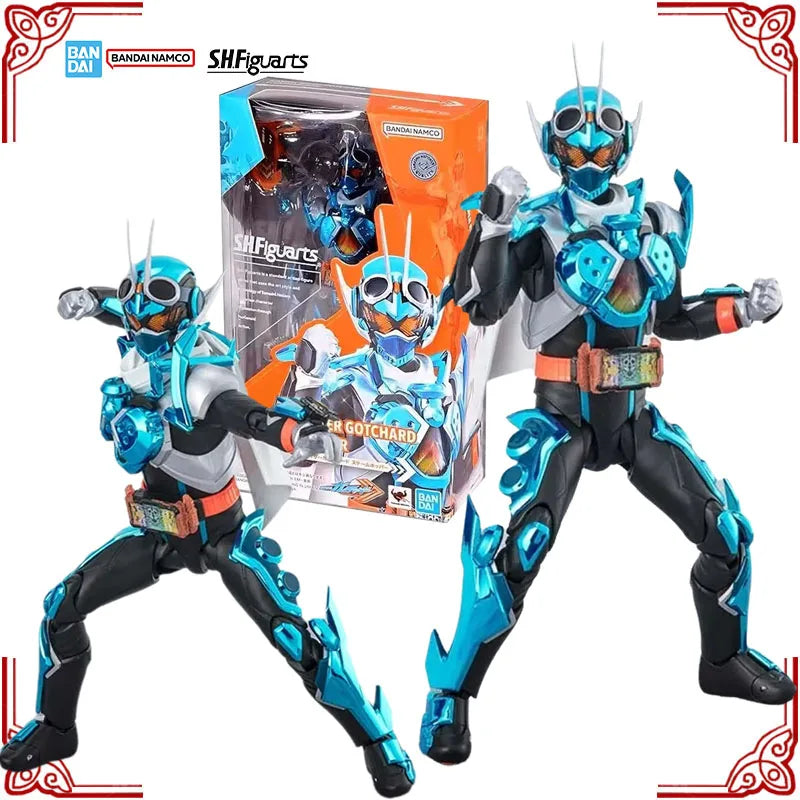 In Stock Genuine Bandai Kamen Rider Model Kit SHF Gotchard Steamhopper