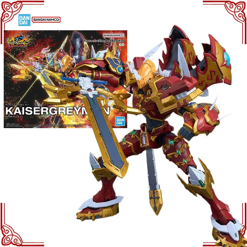 In Stock Genuine Bandai Digimon Frontier Model Kit FRS Kaizergreymon A