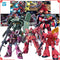 Bandai Gundam Modelo Kit HGUC Sinanju Efreet Schneid Geara Doga JAGD DOGA Gelgoog Action Figure Gunpla Bonecos de Anime Brinquedo
