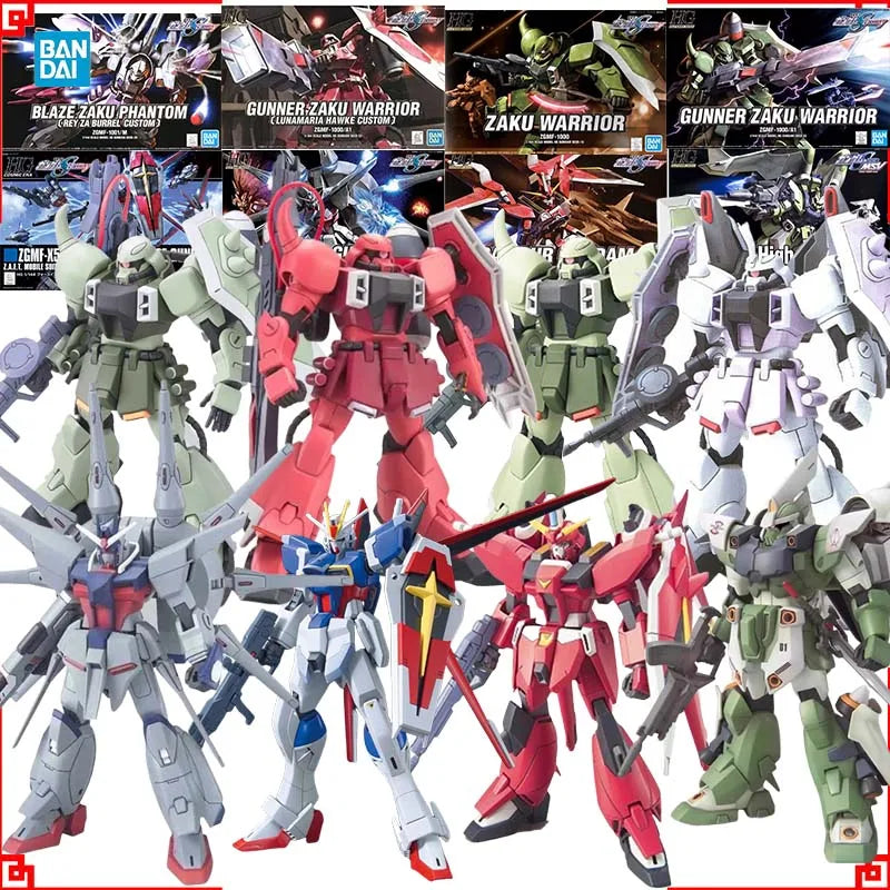 Bandai Gundam Model Kit HGUC Force Impulse Ginn Higt Zaku Action Figur
