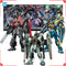 Bandai Gundam Maqueta FM Forbidden Raider Calamity Figura de Acción Kit de Construcción Gunpla Coleccionables Figuras de Anime Juguetes Regalo para Niños