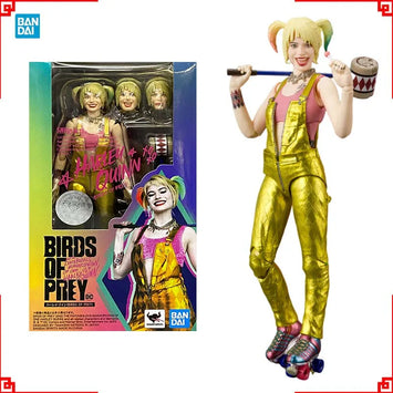 Bandai Birds of Prey Anime Figure SHF Harley Quinn Action Figure Colle