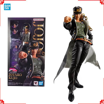 Bandai JoJo s Bizarre Adventure Anime Figure SHF Jotaro Kujo Action Fi