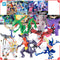Bandai Pokemon Model Kit Evolution Garchomp Greninja Rayquaza Gengar Solgaleo Yveltal Xerneas Mewtwo Action Figure Anime Figure