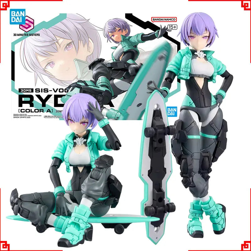 Bandai 30MS Model Kit Anime Figures SIS-V00 Rydira Color A Action Figu