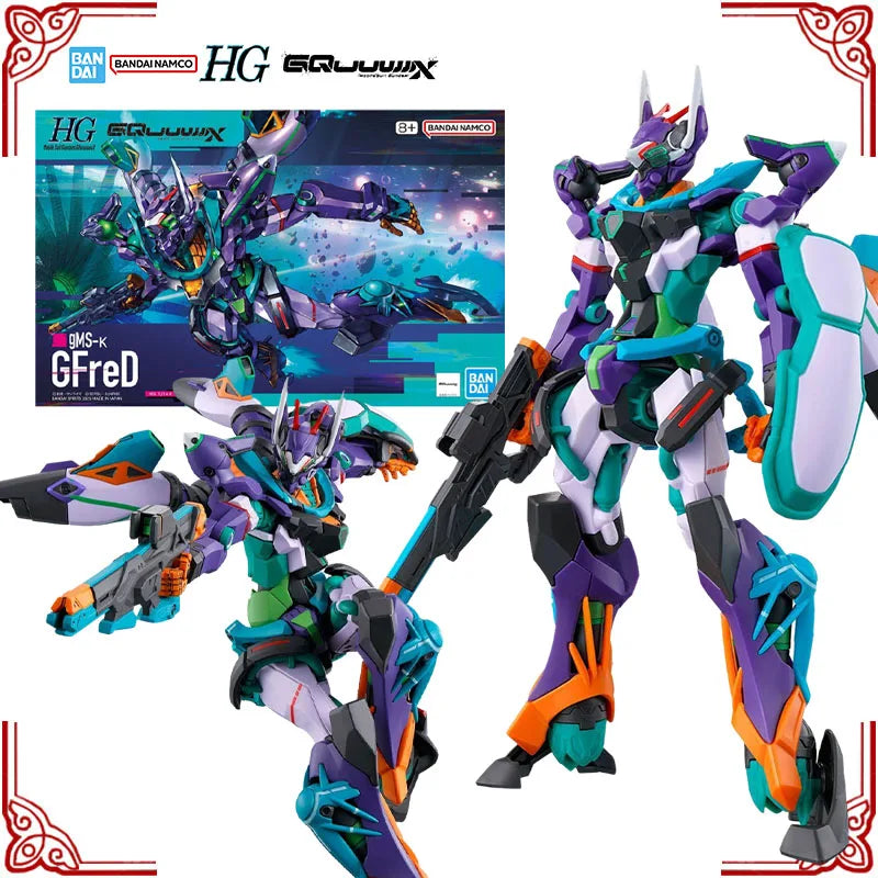 In Stock Genuine Bandai Gundam Model Kit HG 1/144 gMS-κ GFreD GQ Anime