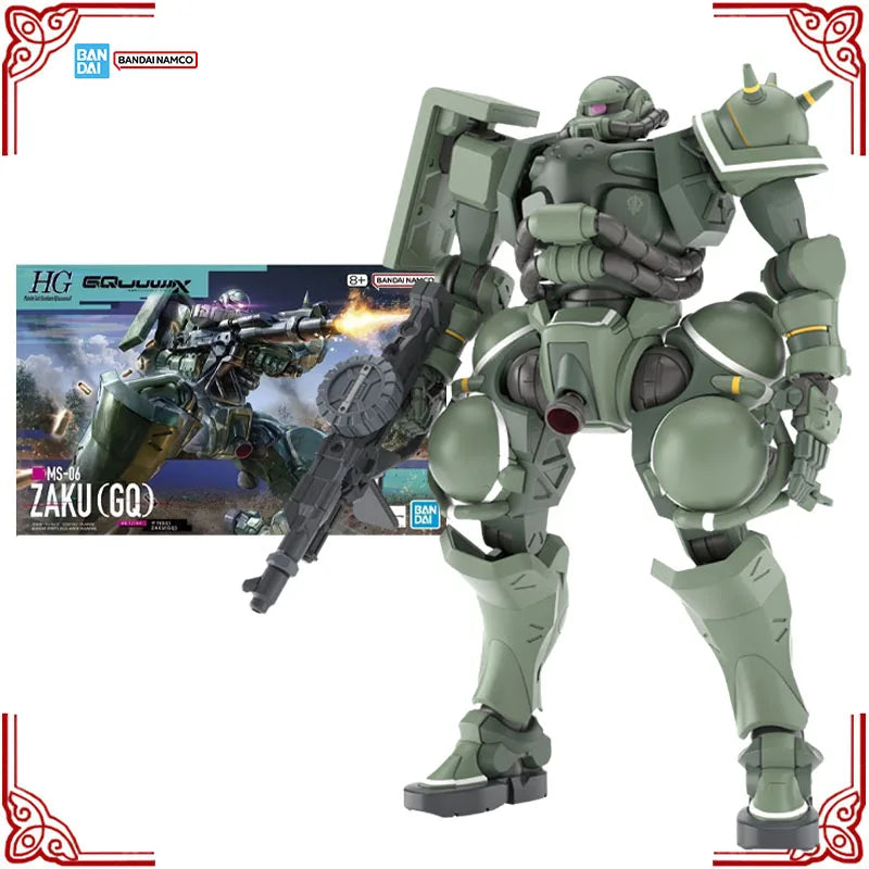In Stock Genuine Bandai Gundam Model Kit HG 1/144 MS-06 Zaku GQ Anime 