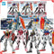 Bandai Gundam Model Kit Action Figure EG Strike Rouge Lah V RX-78-2 Strike Gunpla Building Kit Anime Figures Toys Boy Gift