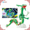 In Stock Genuine Bandai Pokemon Model Kit Pokemon Evolution 46 Rayquaza Anime Action Figure Collection Assembly Model Toys Gifts