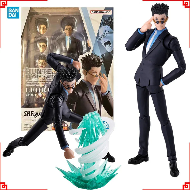 Bandai Hunter Hunter Action Figure SHF Leorio High Poseability Collect