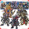 Bandai Gundam Model Kit SDW Wing Isei Delta Second V V2 Verde Buster Figura de acción Gunpla Kit de construcción Figuras de anime Juguetes para niños