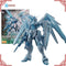En stock Kit de modelo Gundam Bandai genuino MG 1/100 Freedom Gundam 2.0 Clear Blue Anime Figura de acción Colección Modelo de montaje